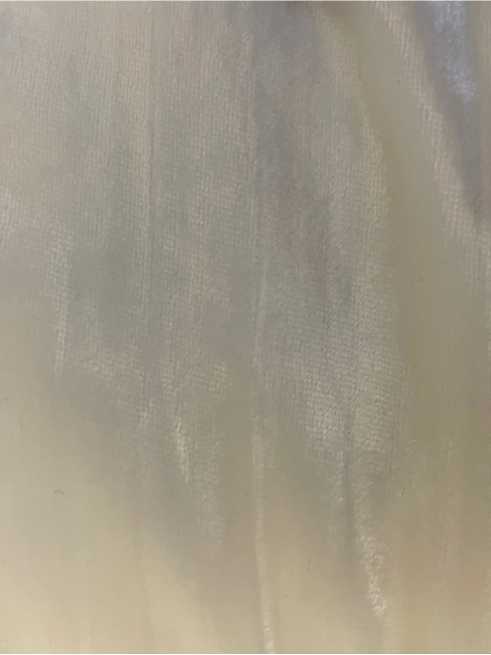 NWT West Elm Luster Crinkle Velvet Duvet Cover - White Full / Queen